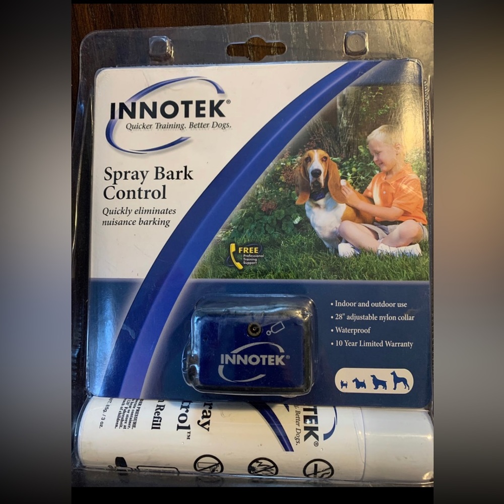 INNOTEK Spray Bark Control Quickly Eliminates For Small And Big Dogs